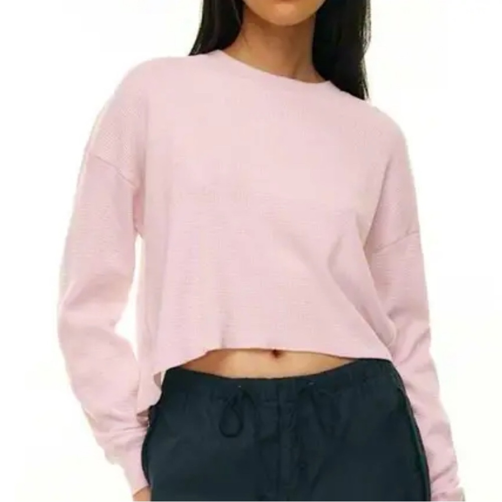 TNA Cropped Long Sleeve Top Small